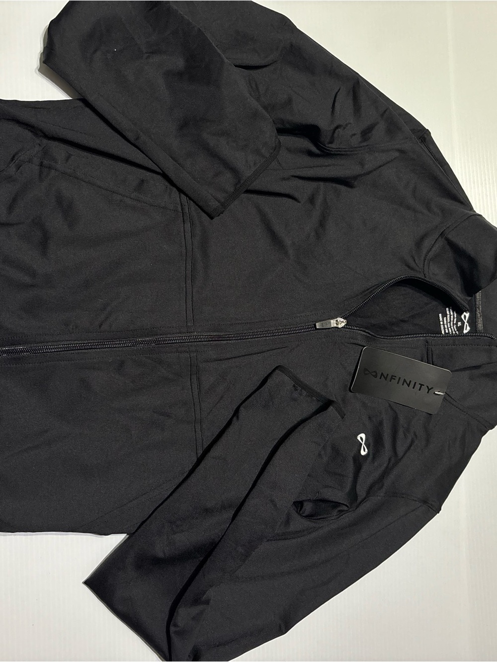 NFINITY Black Full-Zip YXL Jacket